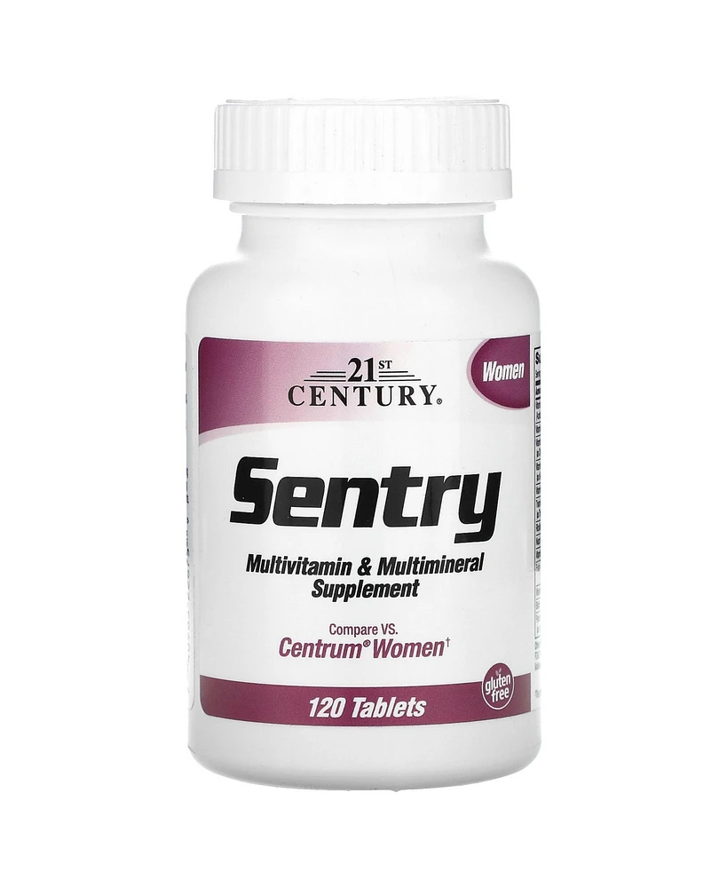 21st Century Sentry Women Multivitamin Tablets, 120 Count