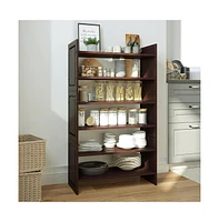 John Louis Home Solid Wood 3 Tier Storage Rack