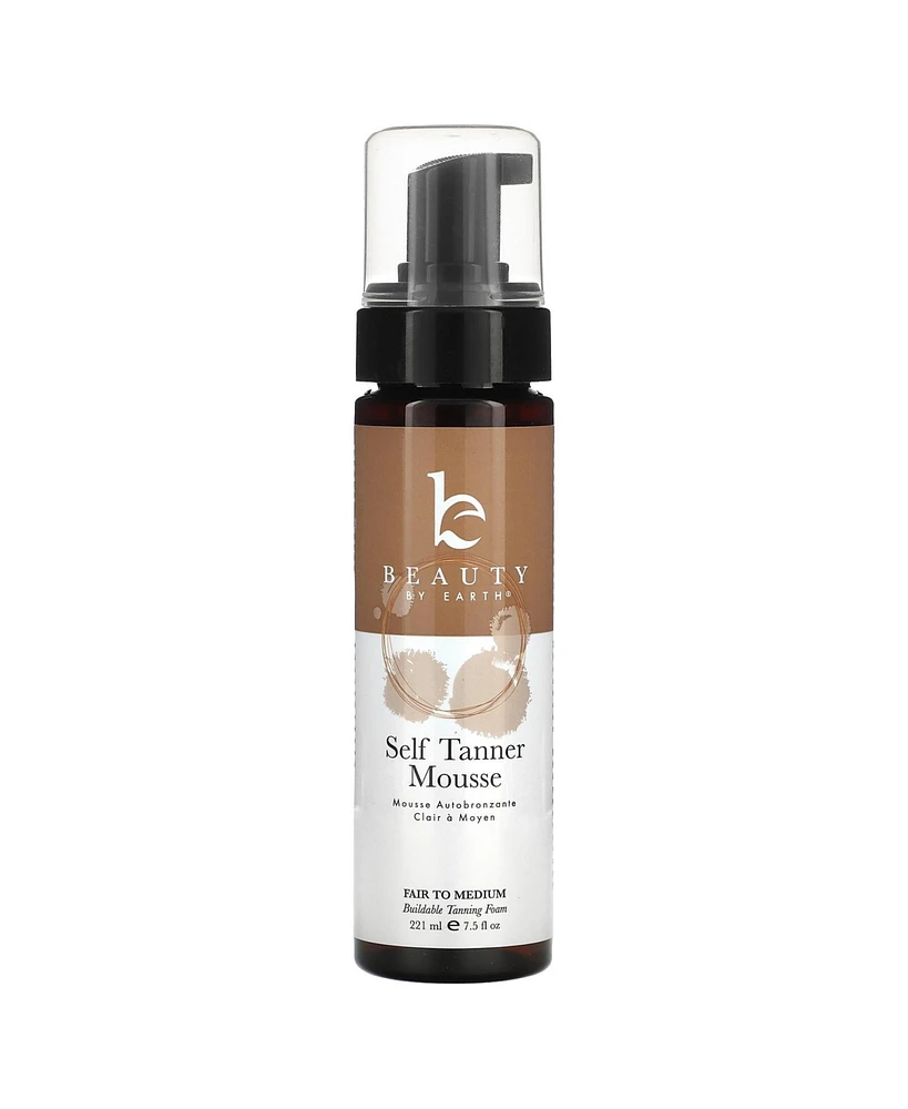 Beauty By Earth Self Tanner Mousse Fair to Medium