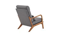 Slickblue High Back Indoor Leisure Chair Stylish and Comfortable Seating for Relaxation