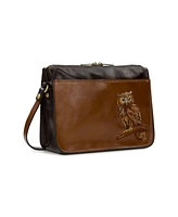 Patricia Nash Nazaire Owl Embroidery Crossbody Bag