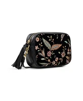 Patricia Nash Velvet Jacquard Josie Crossbody Bag