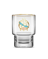 JoyJolt Disney Princess Iconic Short Drinking Glasses, Set of 6