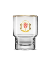 JoyJolt Disney Princess Iconic Short Drinking Glasses, Set of 6