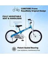 RoyalBaby Formula 12 Inch Kids Bike with Training Wheels & Coaster Brake, Blue