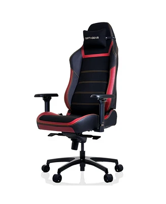 Vertagear PL6800 Ergonomic Big & Tall Gaming Chair featuring ContourMax Lumbar VertaAir Seat systems - Burgundy Red