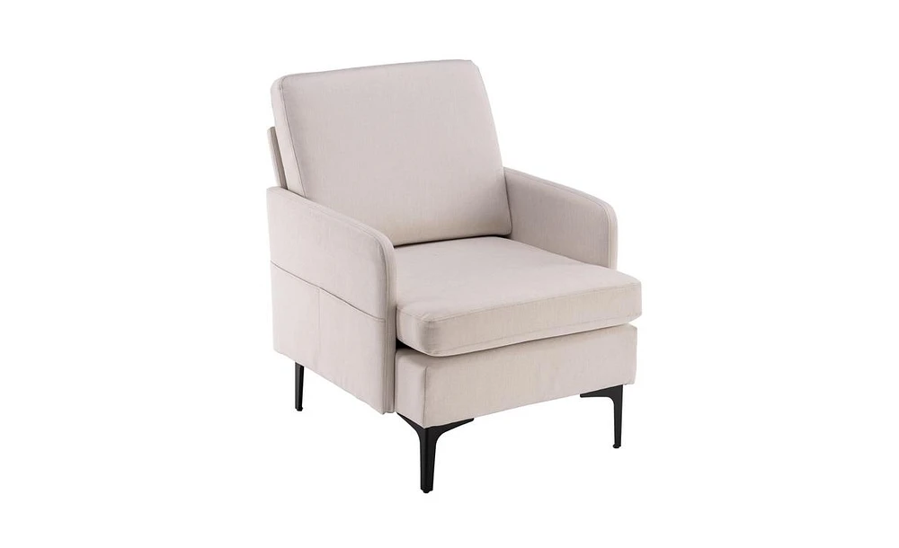 Slickblue Accent Chair for Bedroom, Living Room, and Guestroom Stylish Versatile Seating