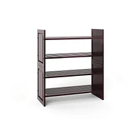 John Louis Home Solid Wood 2 Tier Storage Rack