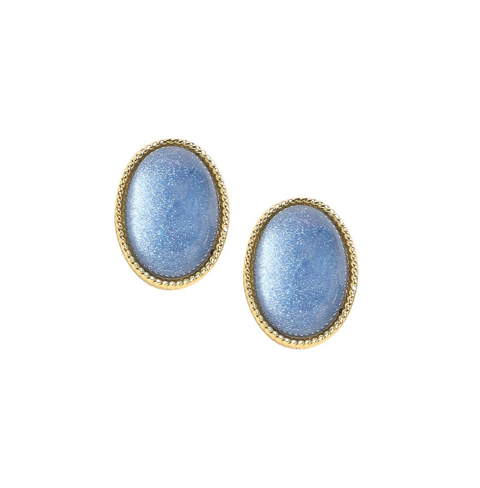 Sohi Women's Victorian Stud Earrings