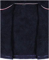 Tommy Hilfiger Toddler and Little Girls Minky Zip Front Hoodie