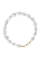 Classicharms Marina Freshwater Baroque Pearl Statement Choker Necklace