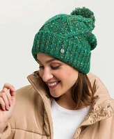 Fraas Cable Christmas Beanie with Pom Hat