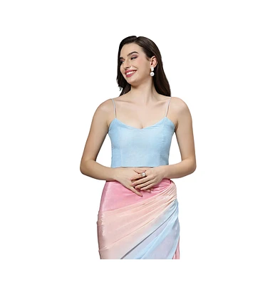 One Minute Saree Women's Alia Strappy Blouse