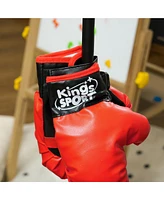 Qaba Punching Bag for Kids w/ Sd & Boxing Gloves for Years 5-10