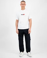 Hugo by Boss Men's Dewdam 10258021 01 Relaxed-Fit Graphic T-Shirt