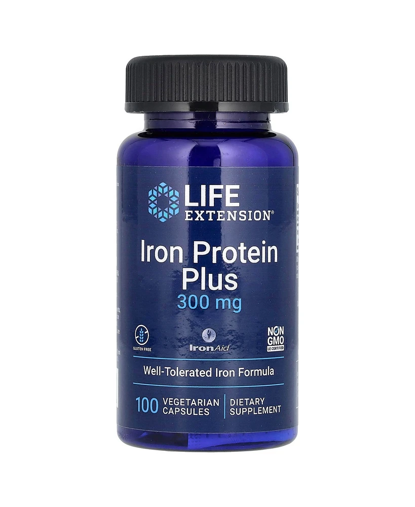 Life Extension Iron Protein Plus 300 mg