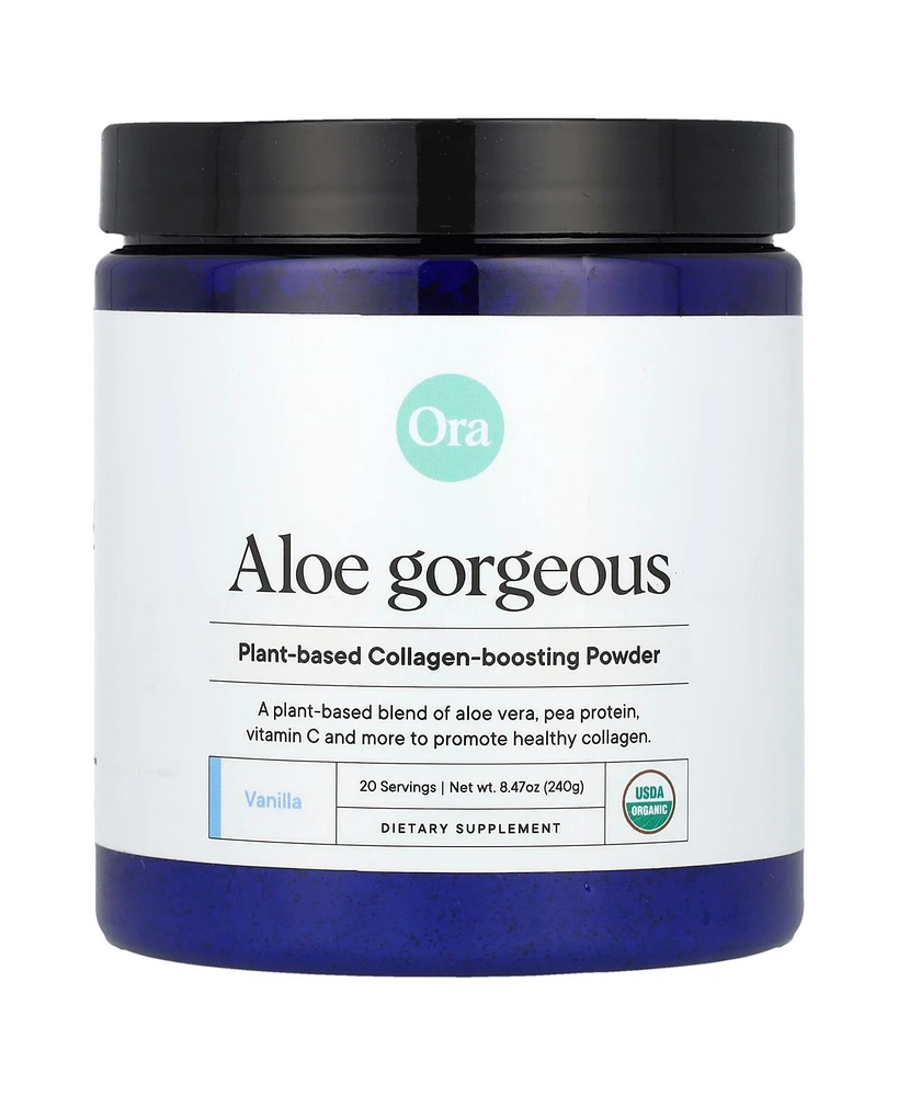 Ora Aloe Gorgeous Plant-Based Collagen-Boosting Powder Vanilla