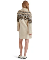 Steve Madden Women's Essa Half-Zip Sweater Dress