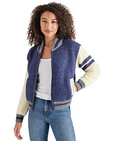 Steve Madden Women's Fernando Varsity Sweater Jacket