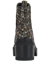 Jessica Simpson Women's Jymmie Embellished Chelsea Lug Sole Booties