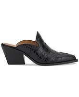 Jessica Simpson Women's Zurina Western Heeled Mules