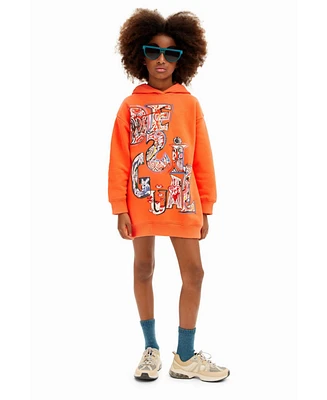 Desigual Girls Girls's sweatshirt dress