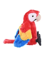 Wild Republic Cuddlekins Mini Scarlet Macaw Stuffed Animal, 8 Inches