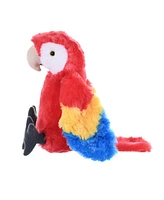 Wild Republic Cuddlekins Mini Scarlet Macaw Stuffed Animal, 8 Inches