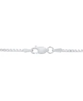 Sterling Silver Necklace, Polished Cross Pendant