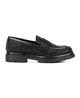 New York & Company Women's Abigail- Slip-on Lug Sole Loafers