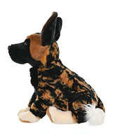 Wild Republic Cuddlekins African Wild Dog Stuffed Animal, 12 Inches