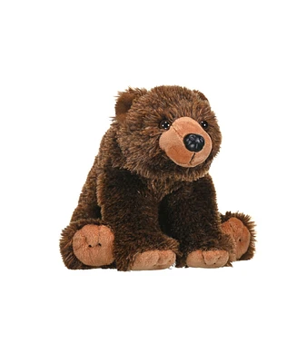 Wild Republic Cuddlekins Grizzly Bear Stuffed Animal, 12 Inches