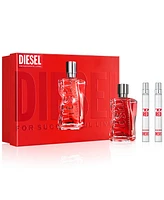 Diesel Men's 3-Pc. D Red Eau de Parfum Gift Set