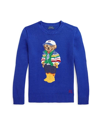 Polo Ralph Lauren Big Boys Bear Cotton Sweater