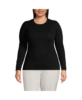 Lands' End Plus Cashmere Sweater