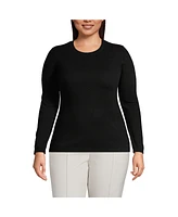 Lands' End Plus Cashmere Sweater