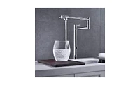 Slickblue Pot-Shaped Filler Folding Kitchen Faucet with Extended Handle – Versatile and Space-Saving Design