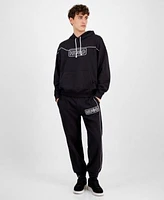 Hugo Boss Mens Noider Relaxed Fit French Terry Sweatpants Logo Hoodie