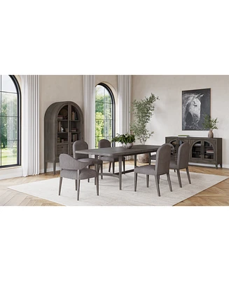 Griffith 7 Pc. Rectangular Dining Set (Table, 4 Side Chairs & 2 Arm Chairs), Created for Macy's