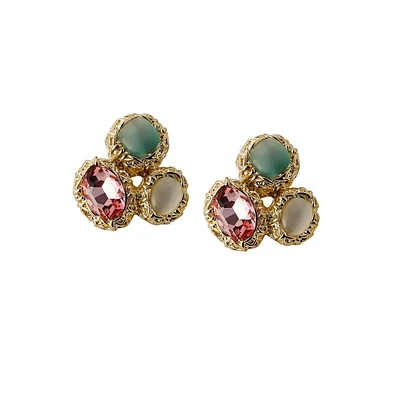 Sohi Women's The Regalis Stud Earrings