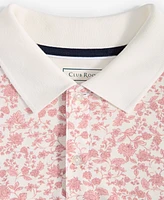 Club Room Men's Vinna Regular-Fit Floral Pique Performance Polo Shirt, Exclusively at Macy's