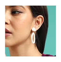 Sohi Women's The Oyuk Drop Earrings