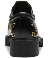 Coach Women's Lyla Grommets Derby Flats