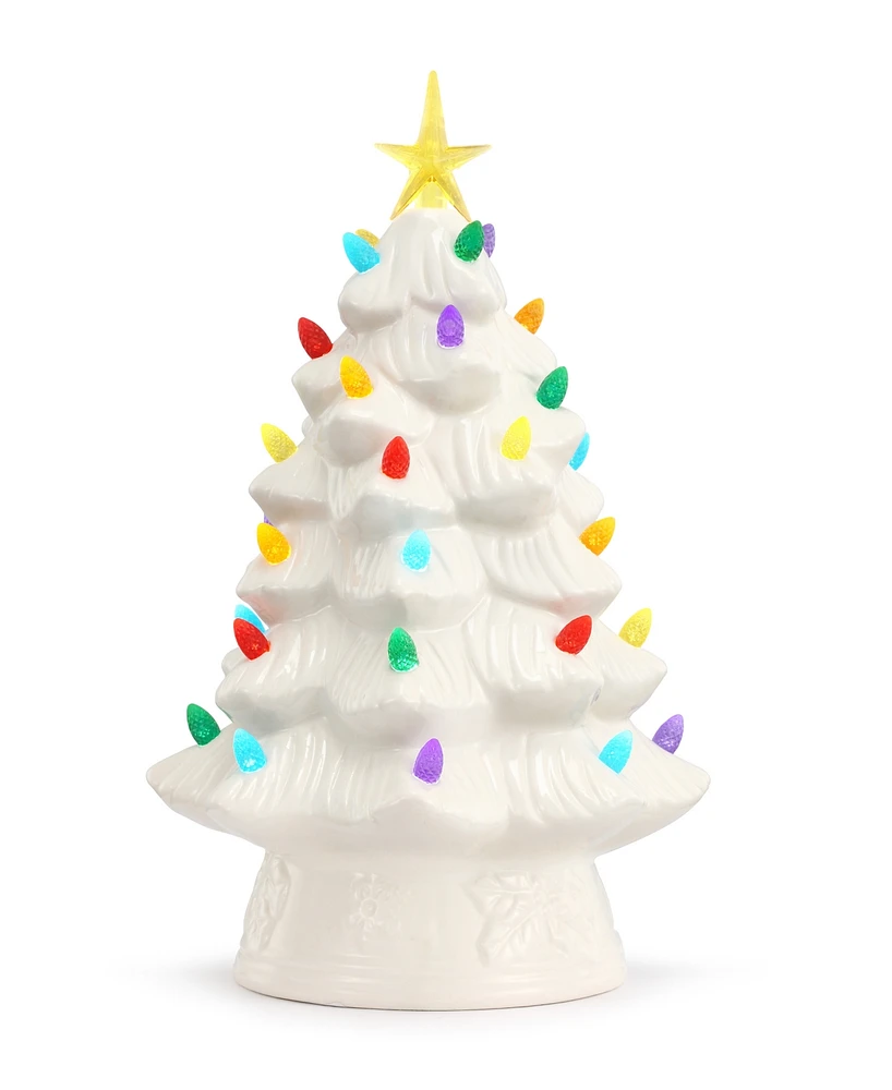 Mr. Christmas 12" Nostalgic Ceramic Tree