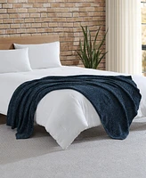 French Connection Eloise Lurex Chenille Throw, 50" x 70"