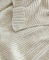 French Connection Eloise Lurex Chenille Throw, 50" x 70"