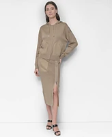 Dkny Women's Hooded Sweater