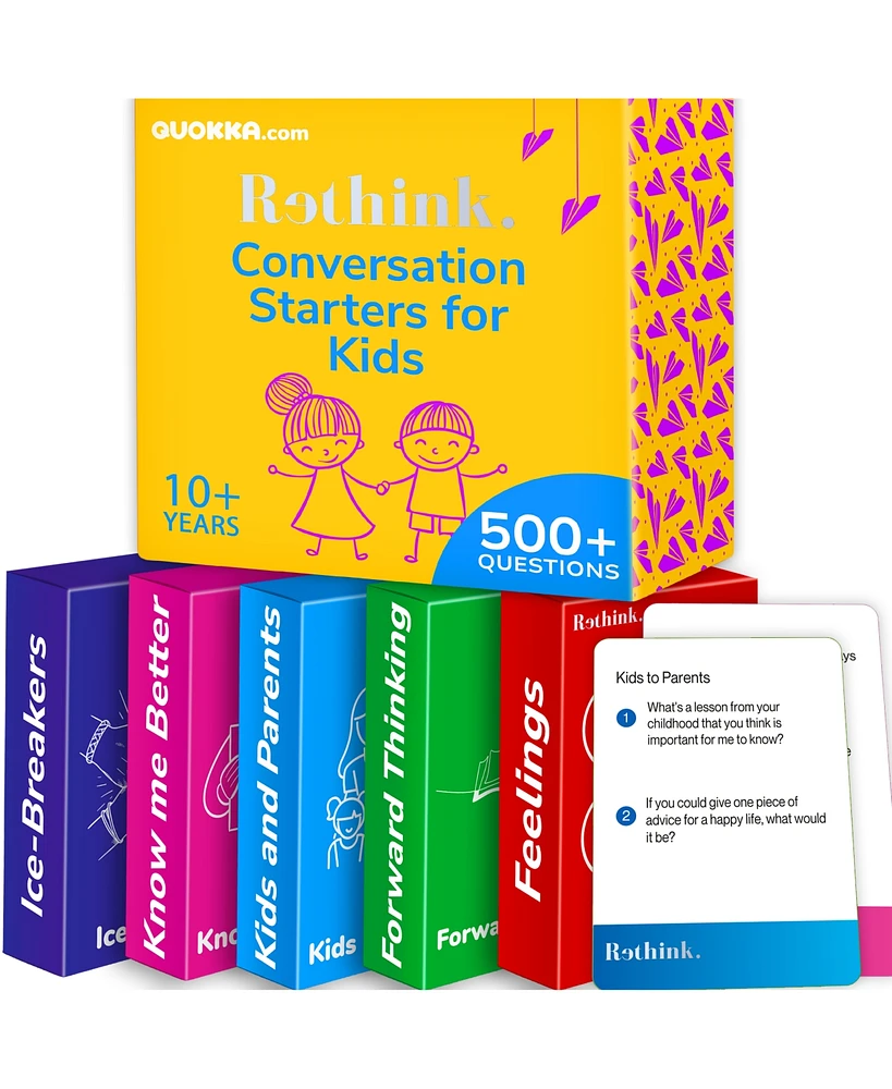 Quokka Conversation Board Games for Kids 8-12