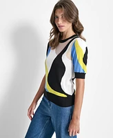 Dkny Women's Colorblocked Sweater