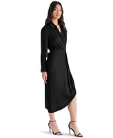 Steve Madden Women's Martina Asymmetrical-Hem Wrap Dress